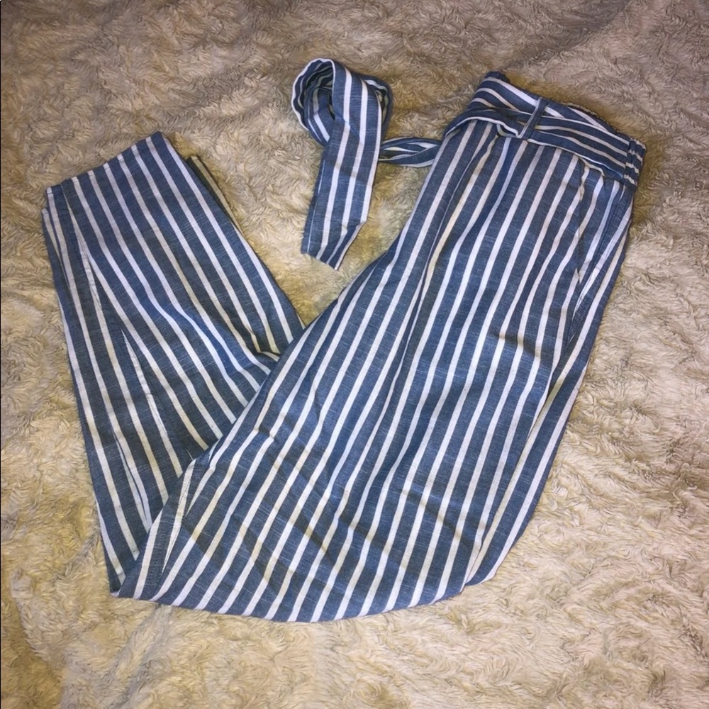 striped tilden pants